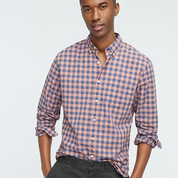 NEW J. Crew Slim Untucked Cotton Poplin Shirt S